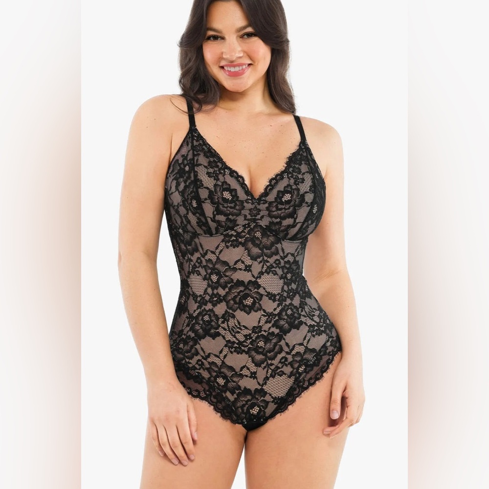 Black Lace Bodysuit